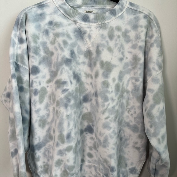 Abercrombie Oversized Tie-Dye Soft AF Crewneck Sweatshirt - Picture 2 of 9